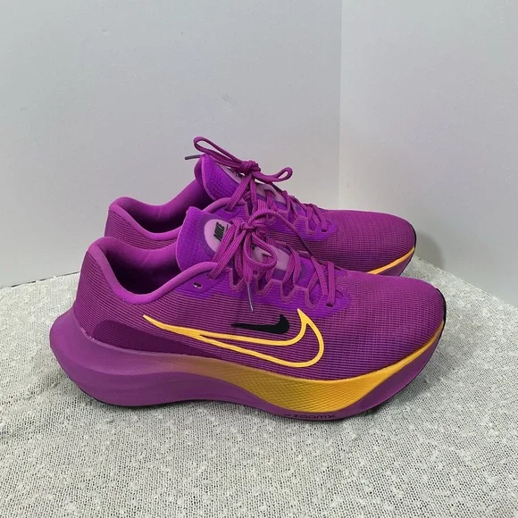 Nike Zoom Fly 5 Low Sneakers Running Shoes Hyper Violet Purple Women's size 10 - Picture 2 of 9